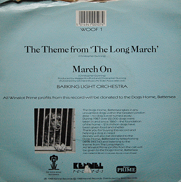 Barking Light Orchestra : The Theme From 'The Long March' (7", Single)