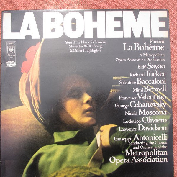 Puccini*, Metropolitan Opera Association*, Various : La Bohème - Highlights (LP, Album)