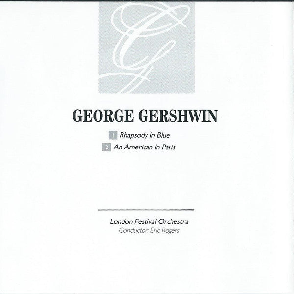 George Gershwin : Rhapsody In Blue • An American In Paris (CD, Comp)
