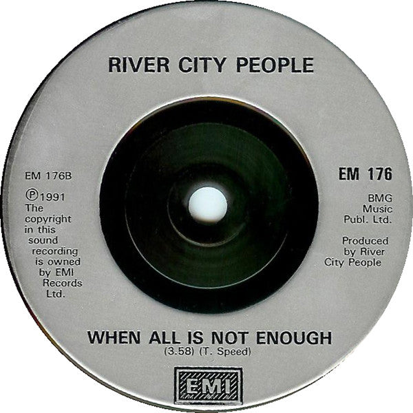 River City People : When I Was Young (7", Sil)