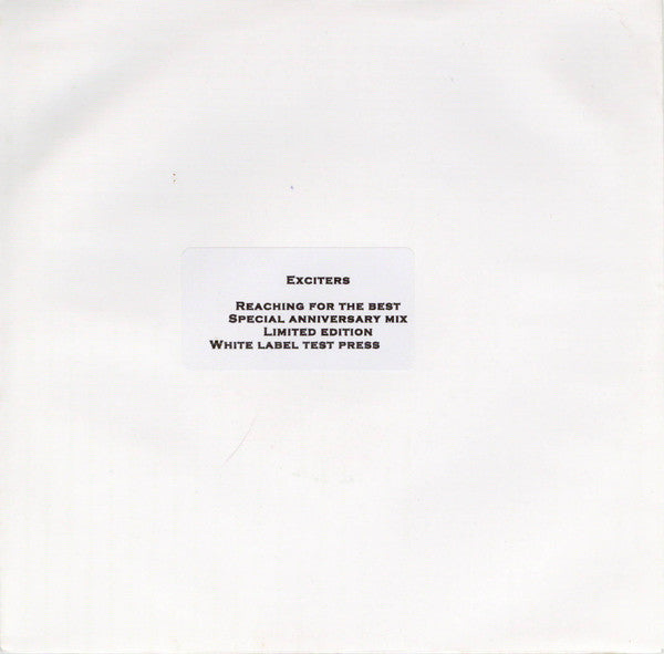The Exciters : Reaching For The Best (Special Anniversary Mix) (7", Ltd, TP, W/Lbl)