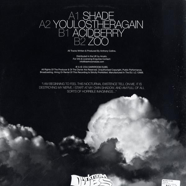 Anthony Collins : The Shade EP (12", EP)