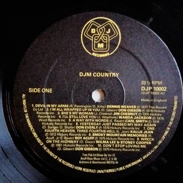 Various : DJM Country (LP, Comp)