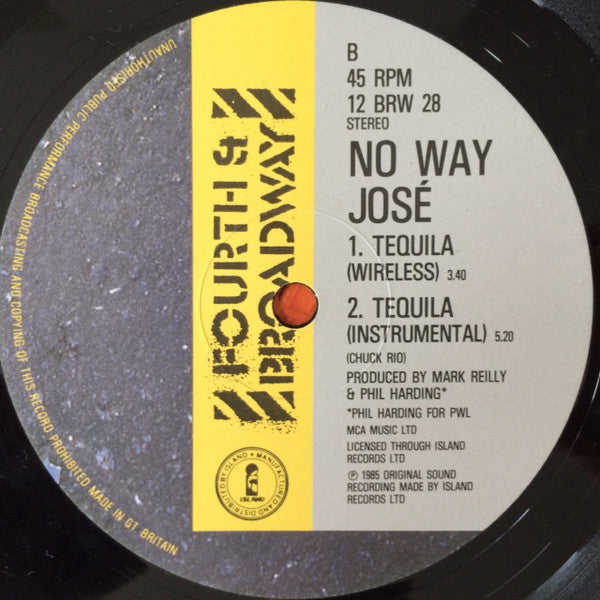 No Way Jose : Tequila (12")
