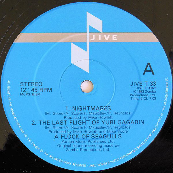 A Flock Of Seagulls : Nightmares (12")