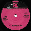 Gene Barry : I'll Remember You (7", Single, Sol)
