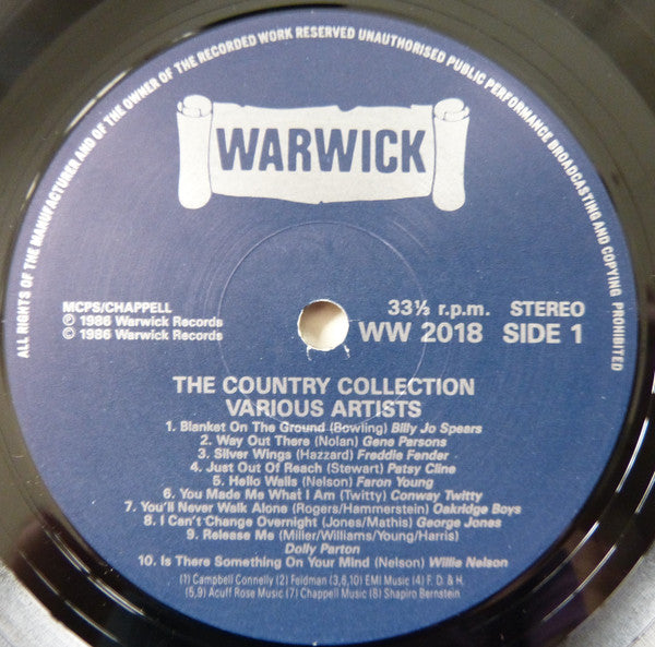 Various : The Country Collection (LP, Comp)