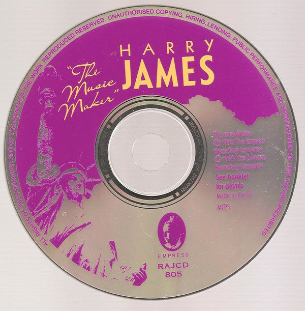 Harry James (2) : The Music Maker (CD, Comp)