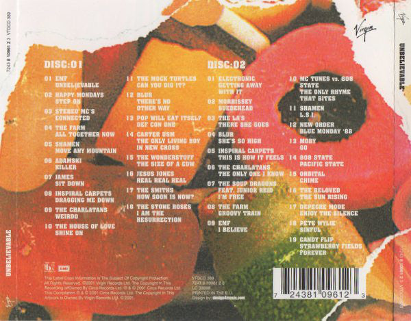 Various : Unbelievable (2xCD, Comp)