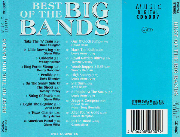 Various : Best Of The Big Bands (CD, Comp)
