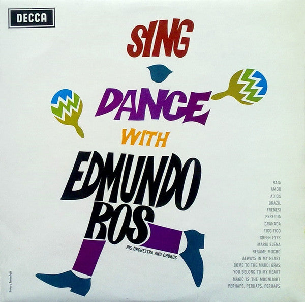 Edmundo Ros : Sing Dance With Edmundo Ros (LP, Album)