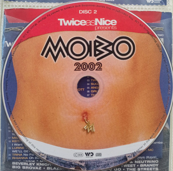 Steve "Smooth" Sutherland : Twice As Nice Presents MOBO 2002 (The Very Best Of Urban) (2xCD, Mixed)