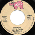 Eric Clapton And His Band : Promises (7", Styrene, Pit)