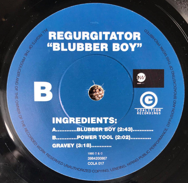 Regurgitator : Blubber Boy (7", Single)