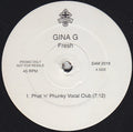 Gina G : Fresh (12", Promo)