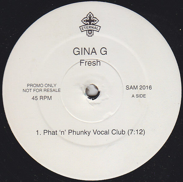 Gina G : Fresh (12", Promo)