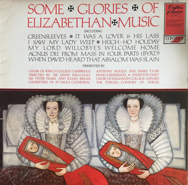 Various : Some Glories Of Elizabethan Music (LP, Comp)