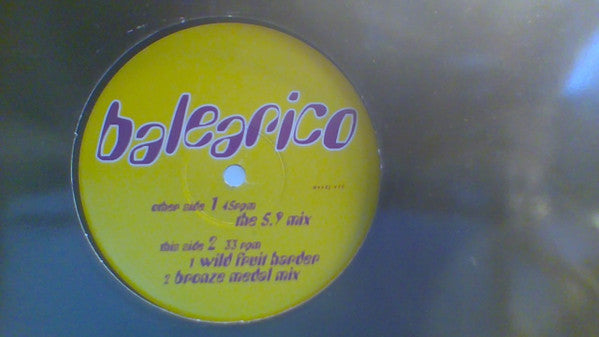 Balearico : Balearico (12", Single, Promo)