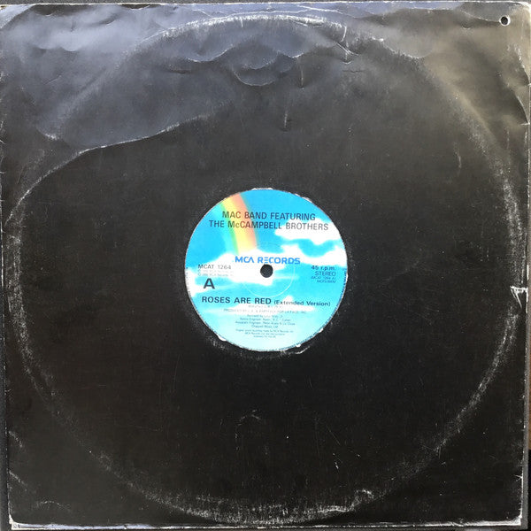 Mac Band Featuring The McCampbell Brothers : Roses Are Red (12", Single)