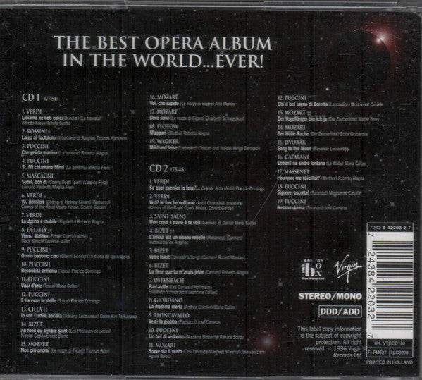 Various : The Best Opera Album In The World ... Ever! (2xCD, Comp)