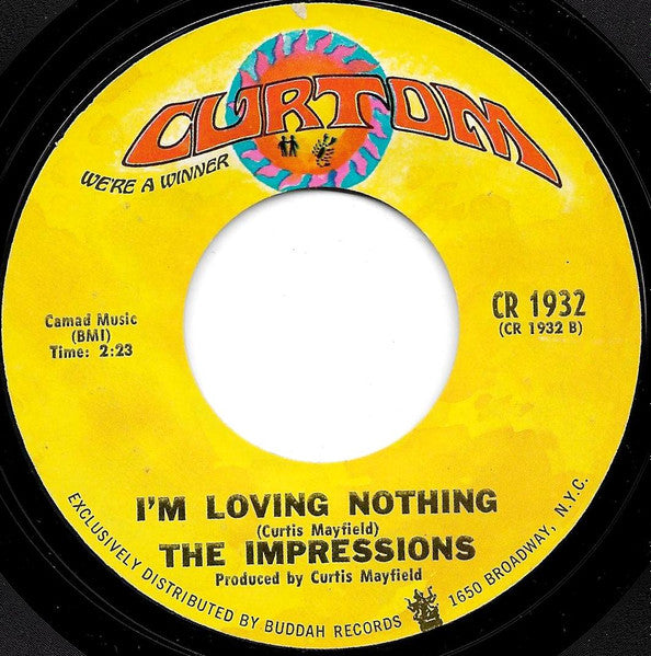 The Impressions : Fool For You (7")