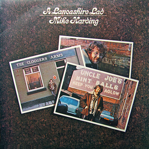 Mike Harding (2) : A Lancashire Lad (LP, Album, Red)