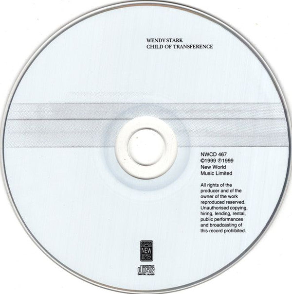 Wendy Stark : Child Of Transference (CD, Album)