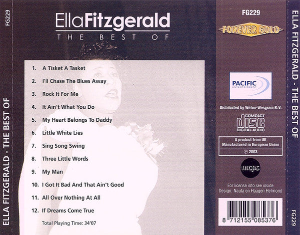 Ella Fitzgerald : The Best Of (CD, Comp)