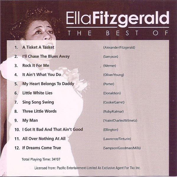 Ella Fitzgerald : The Best Of (CD, Comp)