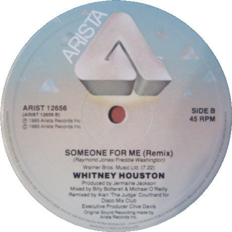 Whitney Houston : How Will I Know (12", Single)