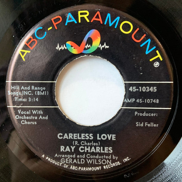 Ray Charles : You Don't Know Me / Careless Love (7", Single, Pla)