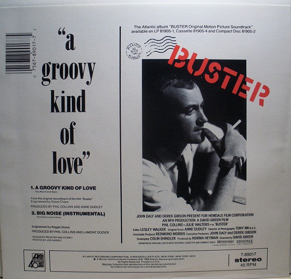 Phil Collins : A Groovy Kind Of Love (7", Spe)