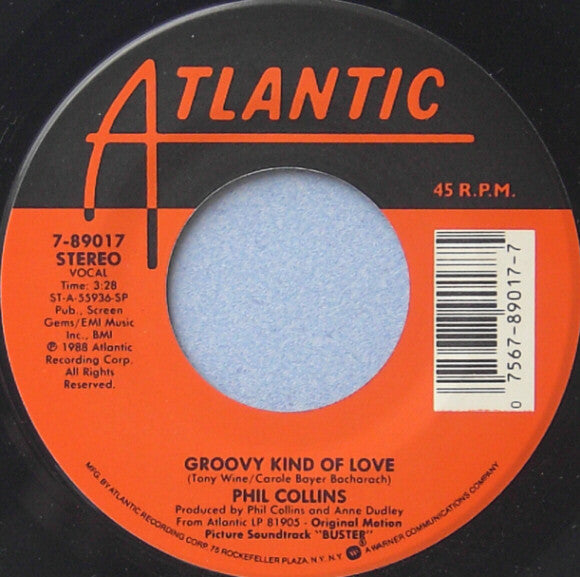 Phil Collins : A Groovy Kind Of Love (7", Spe)