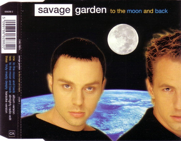 Savage Garden : To The Moon And Back (CD, Single, RE)