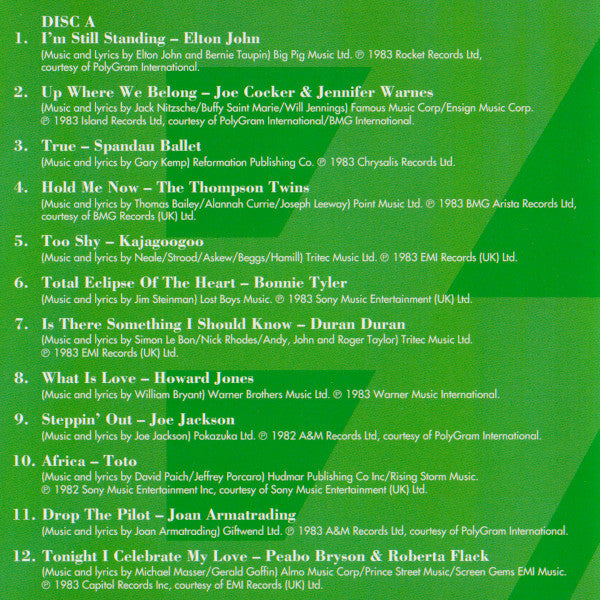 Various : The 80's Collection 1983 (2xCD, Comp)