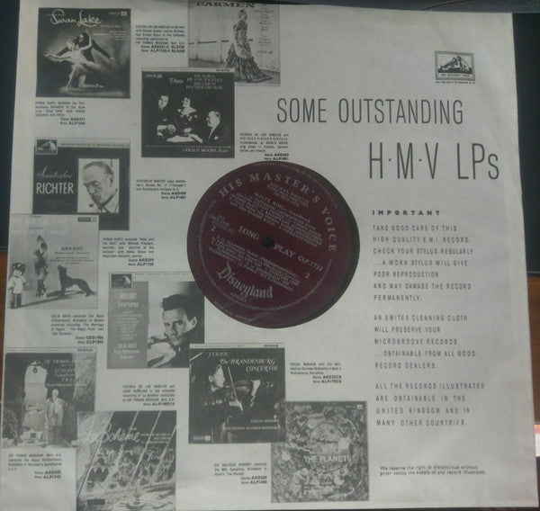 Helmuth Froschauer, Wiener Symphoniker : Walt Disney Presents The Waltz King (LP, Album, Mono)