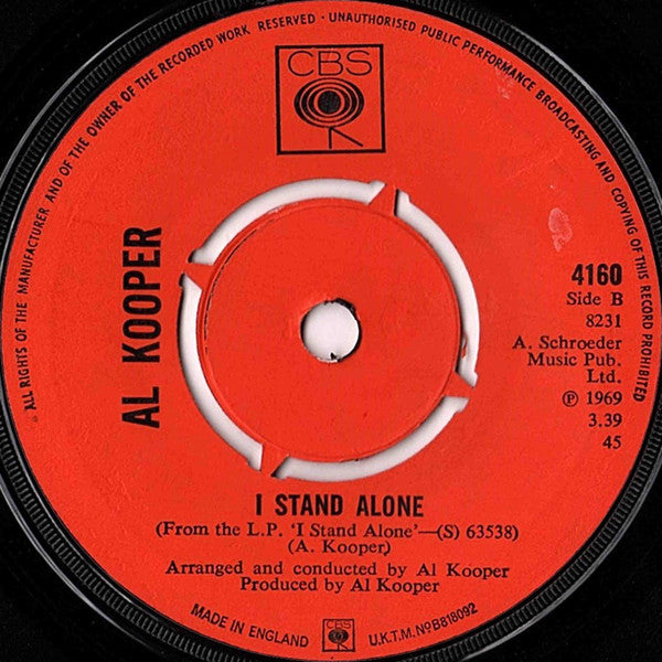 Al Kooper : Hey Western Union Man (7", Single)