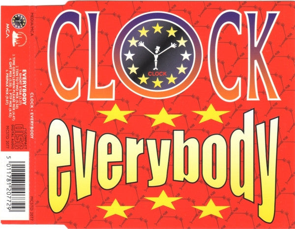 Clock : Everybody (CD, Single)