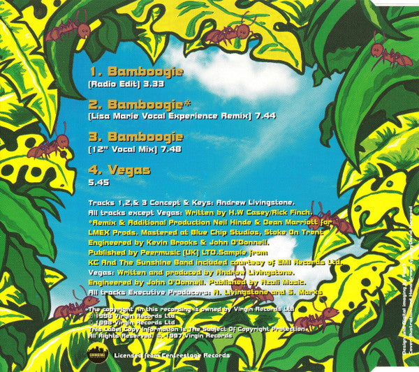 Bamboo : Bamboogie (CD, Single)