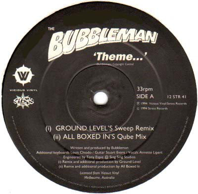 Bubbleman : Theme... From Bubbleman (12")