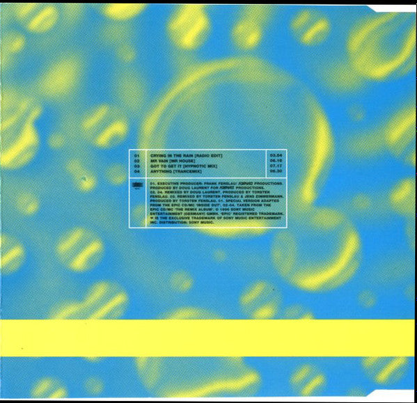 Culture Beat : Crying In The Rain (CD, Maxi)