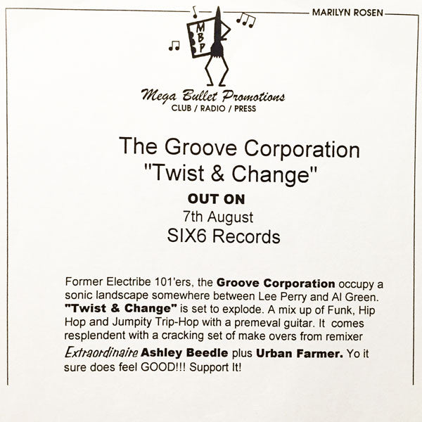 Groove Corporation : Twist And Change (12")