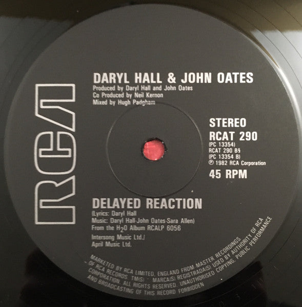 Daryl Hall & John Oates : Maneater (12", Single)