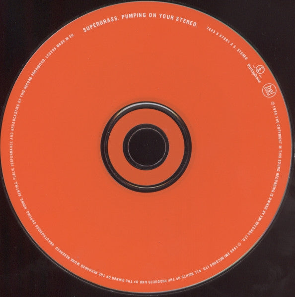 Supergrass : Pumping On Your Stereo (CD, Single, CD1)