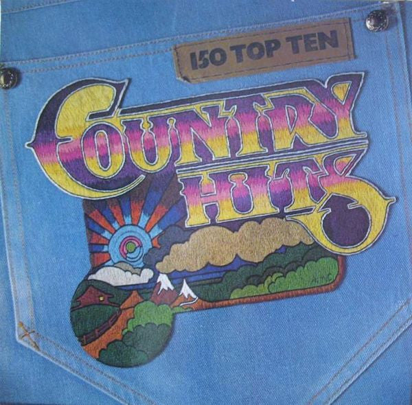 Various : 150 Top Ten Country Hits (8xLP, Comp + Box)