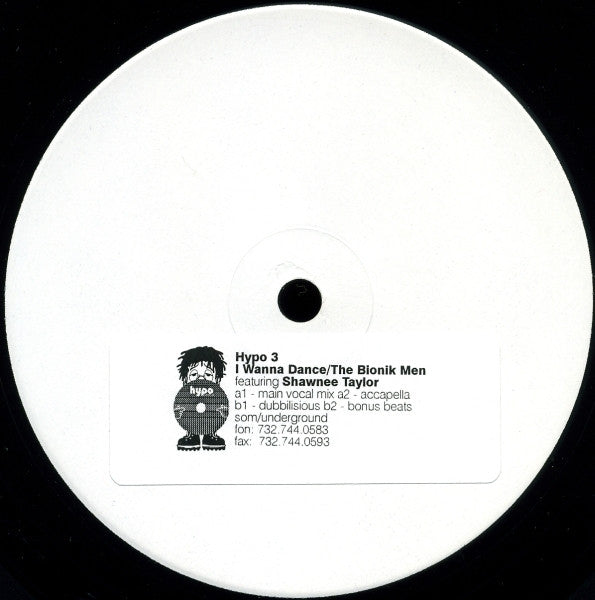Bionik Men Feat. Shawnee Taylor : I Wanna Dance (12", Promo, W/Lbl)