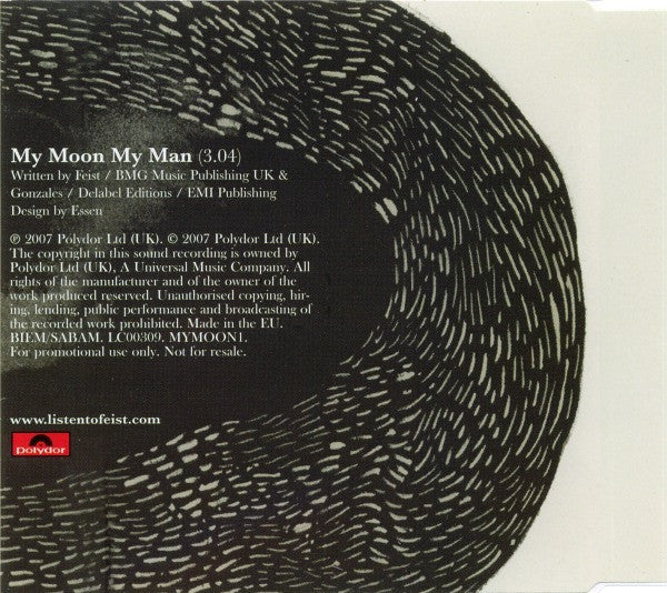 Feist : My Moon My Man (CD, Single, Promo)