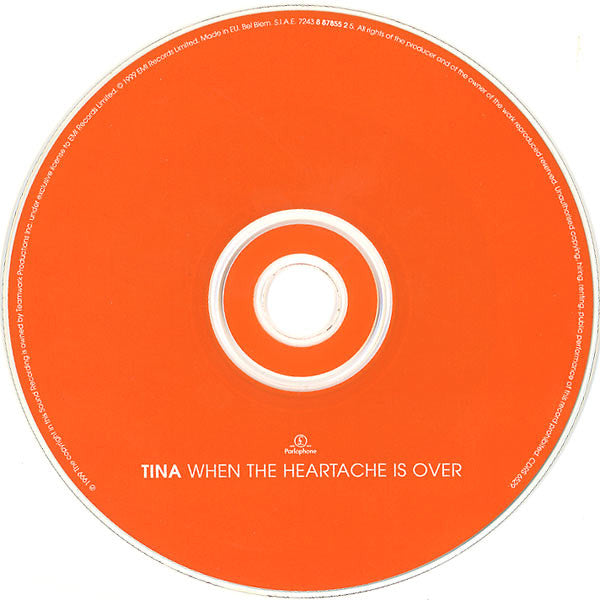 Tina Turner : When The Heartache Is Over (CD, Single)