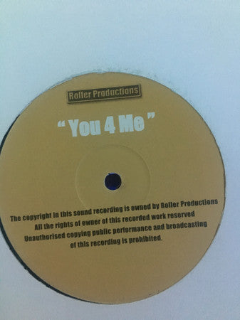 Gee'O'Morris : You 4 Me (12")