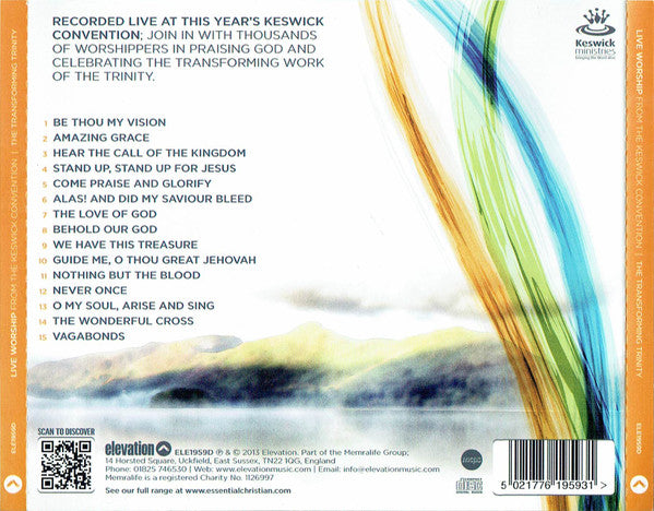 Steve James (8) | Stuart Townend | Colin Webster (3) : Live Worship From The Keswick Convention (The Transforming Trinity) (CD)